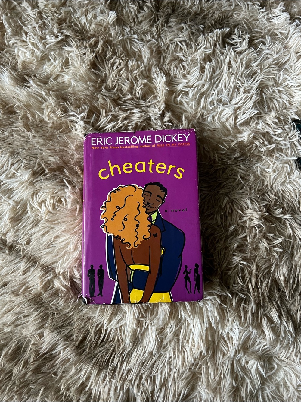 Cheaters by Eric Jerome Dickey - Purple Hardcover Novel